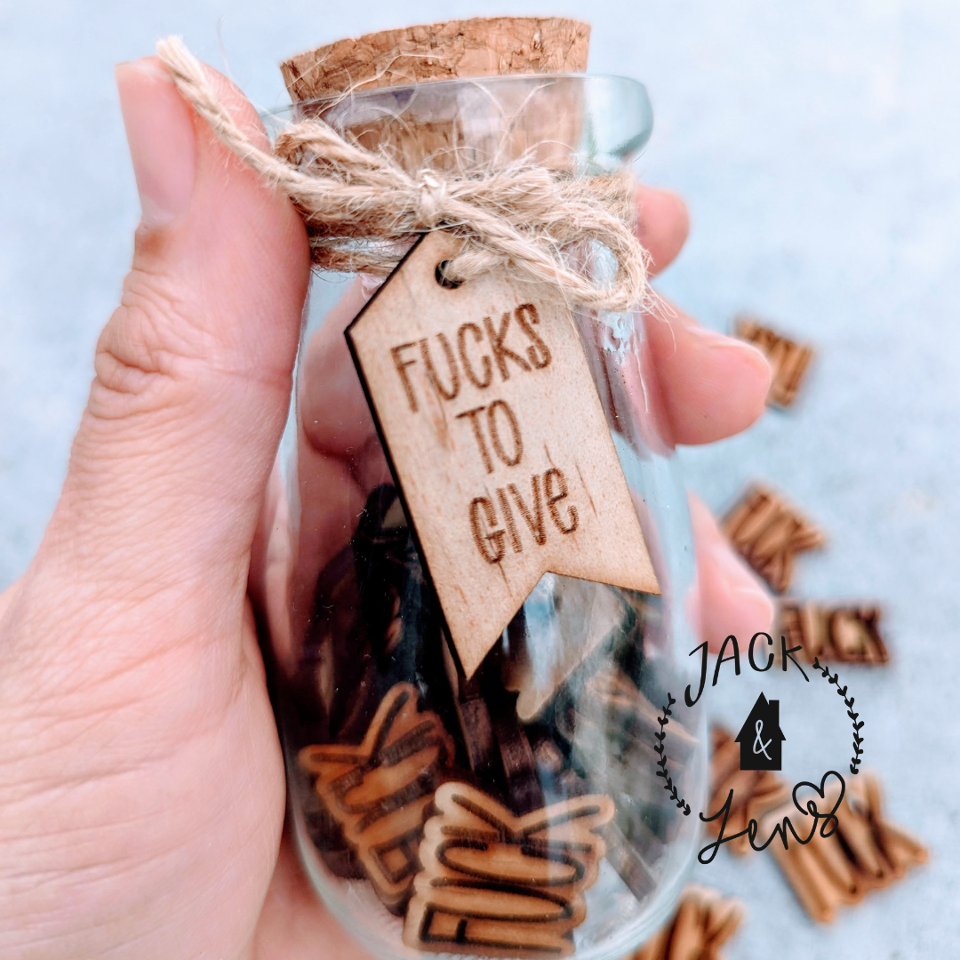 Jar Of Fucks + Fucks To Give