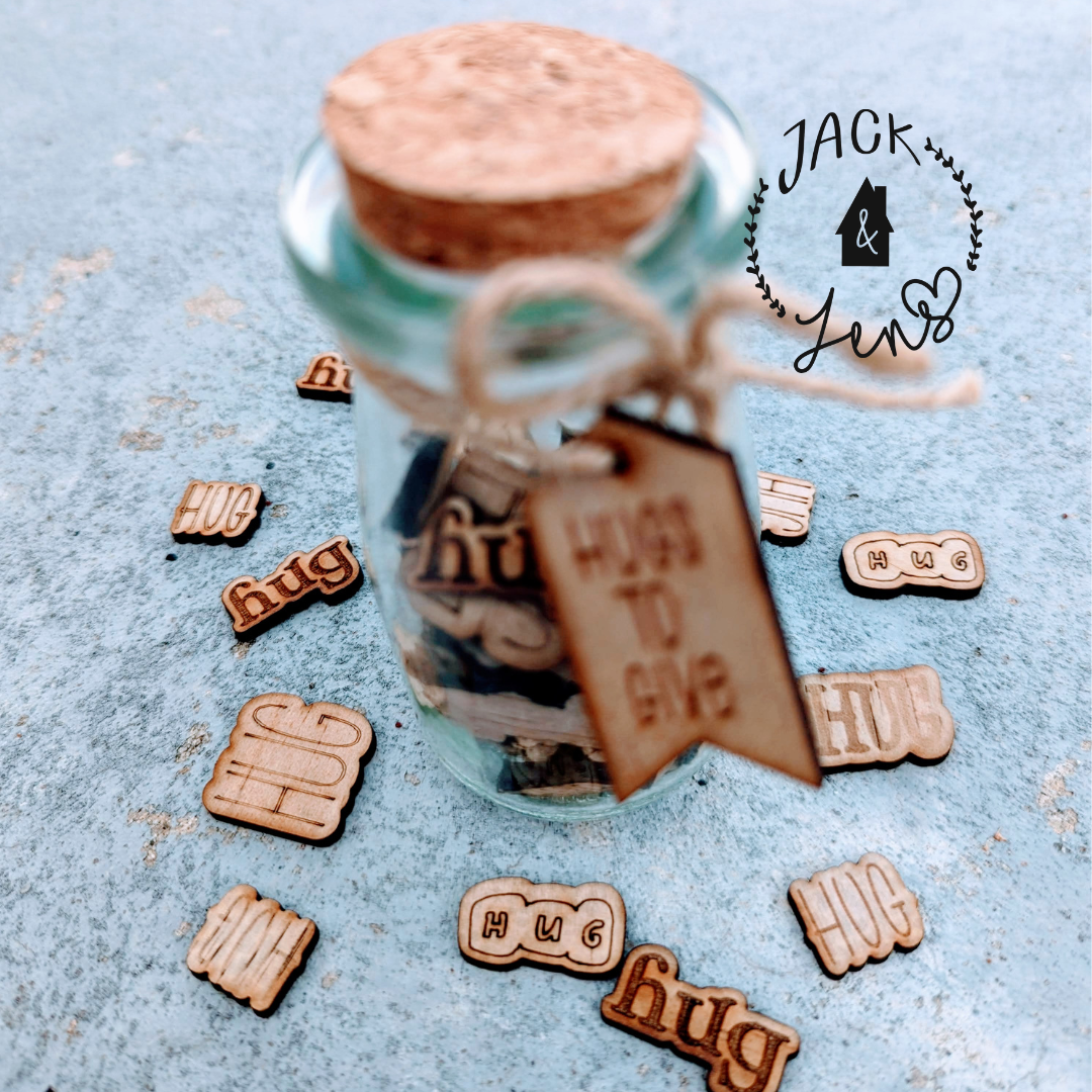 Jar Of Hugs + Hugs To Give