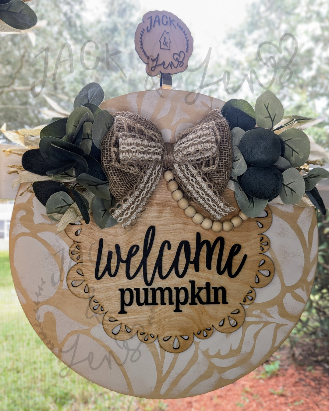 RTS - Hello Fall + Welcome Pumpkin | Fall Door Set
