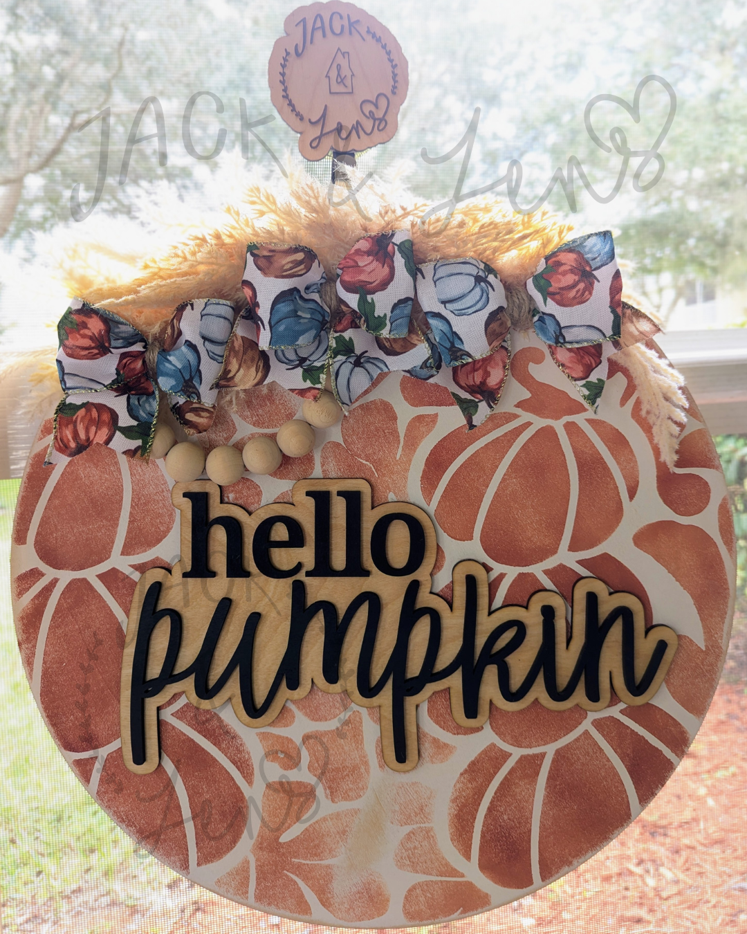 RTS - Thankful + Hello Pumpkin | Fall Door Set