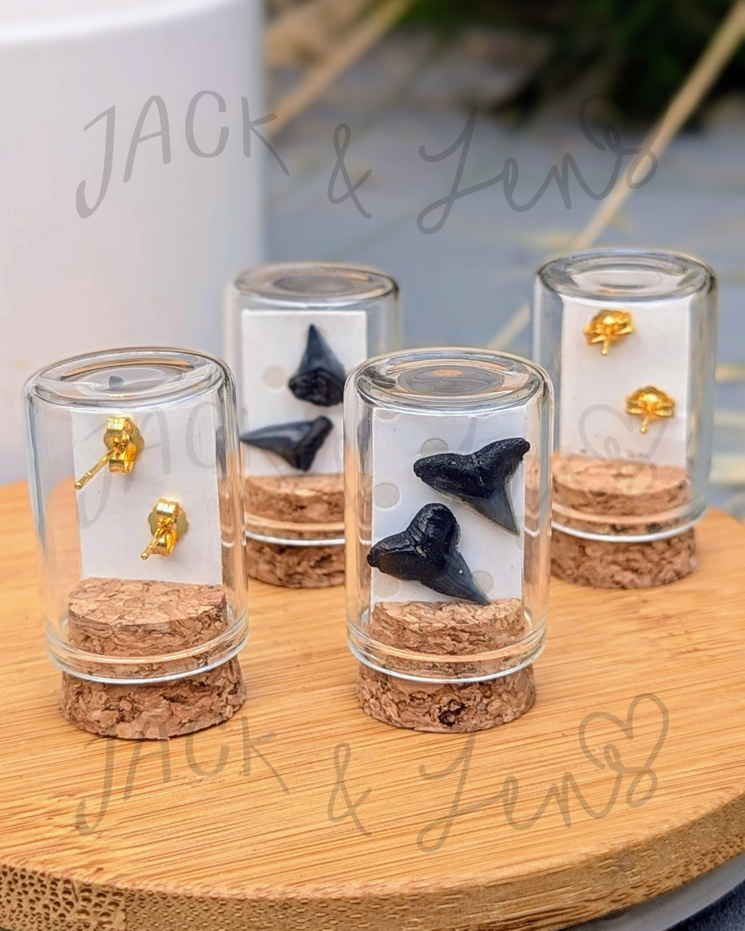 RTS - Shark Teeth Studs | Gift Essential