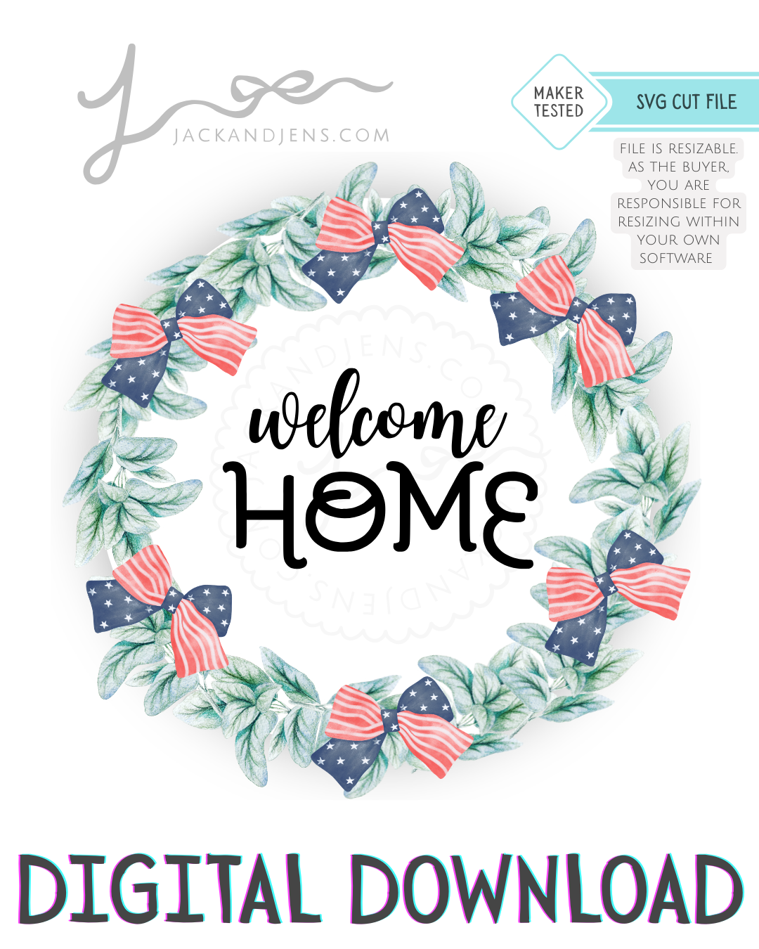 SVG File - Welcome Home