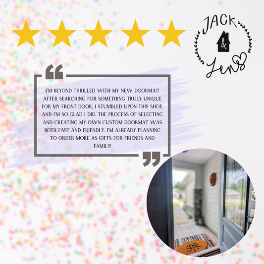 Custom Design + Custom Order | Coir Doormat