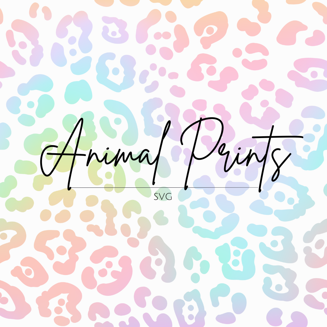 SVG Animal Prints
