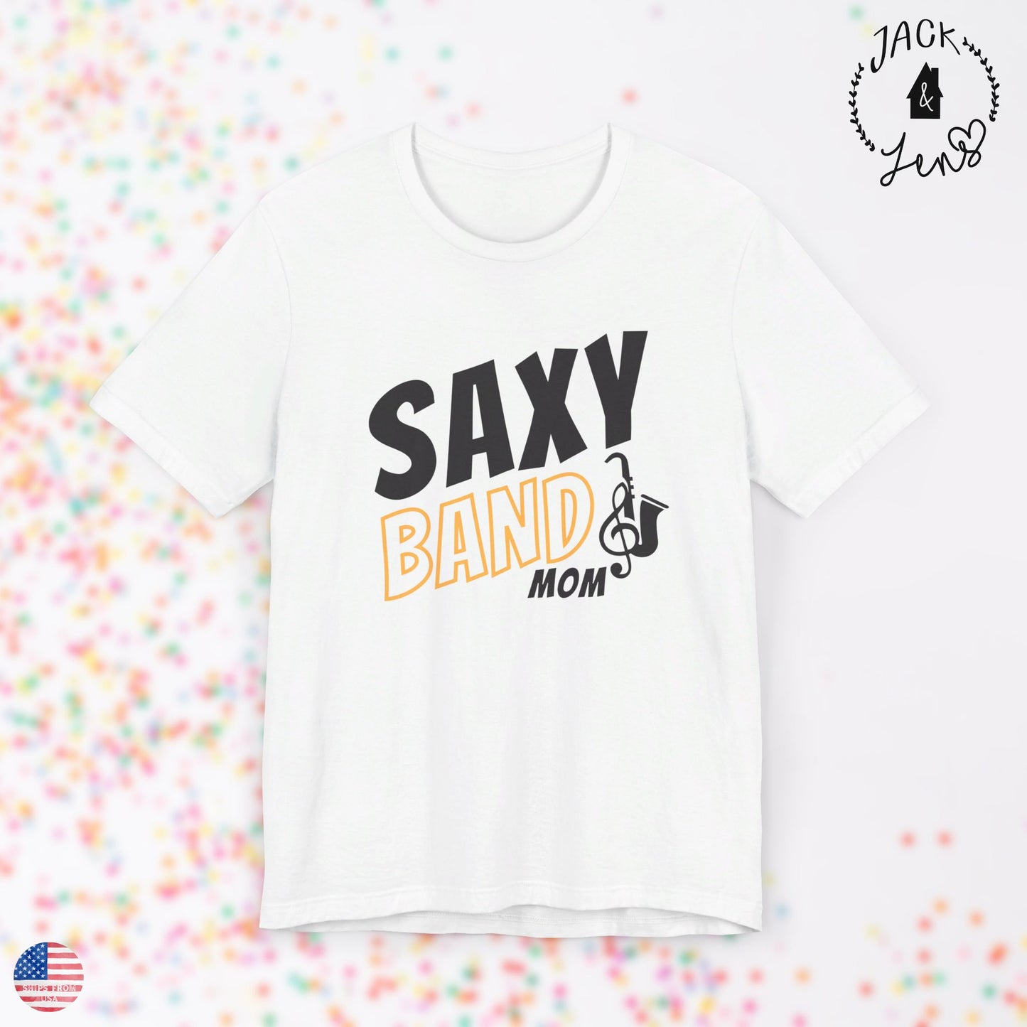 SAXY BAND MOM Tee