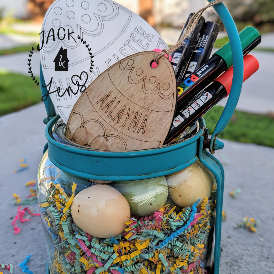 PERSONALIZED EGG Tag