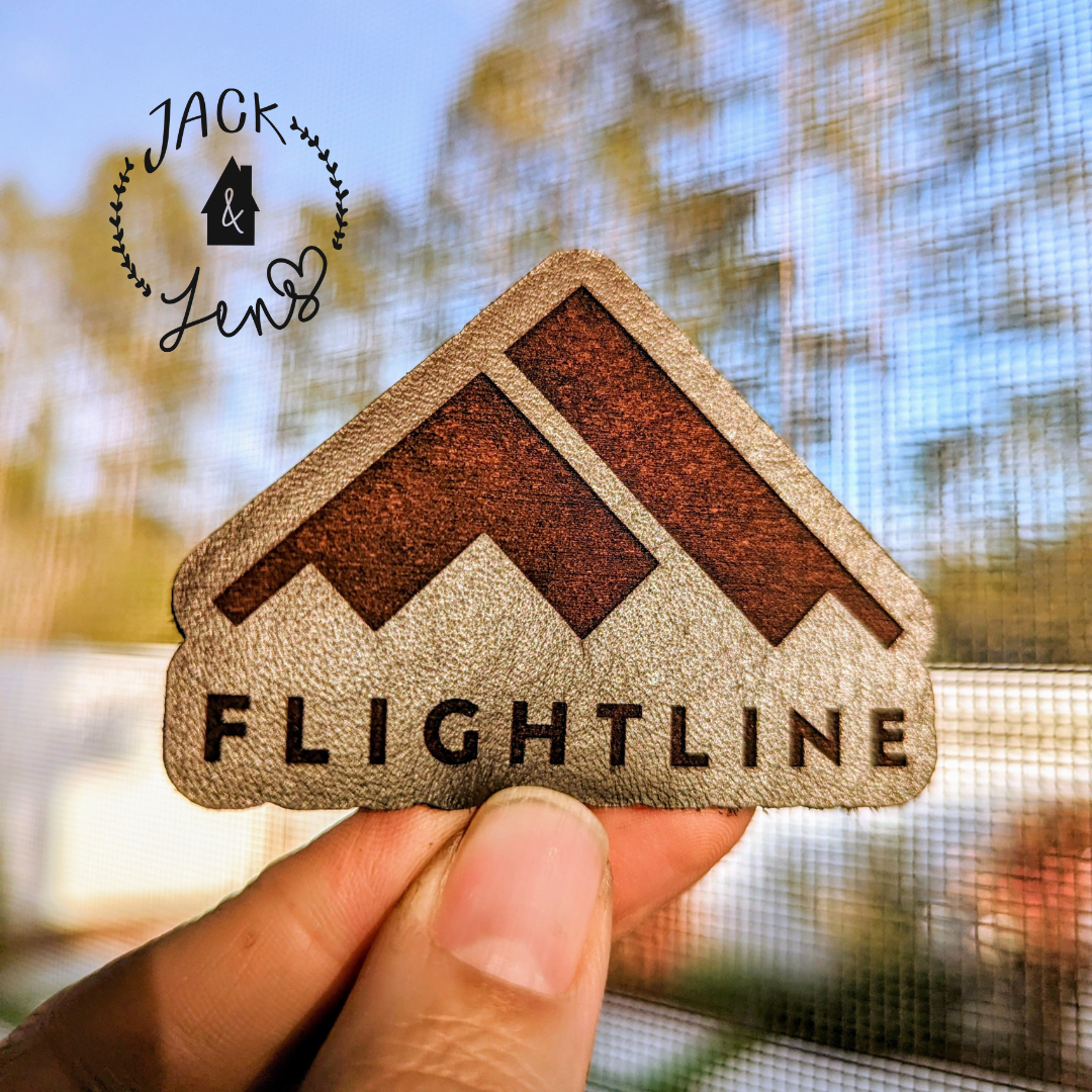 ENGRAVED PATCH-Genuine Leather