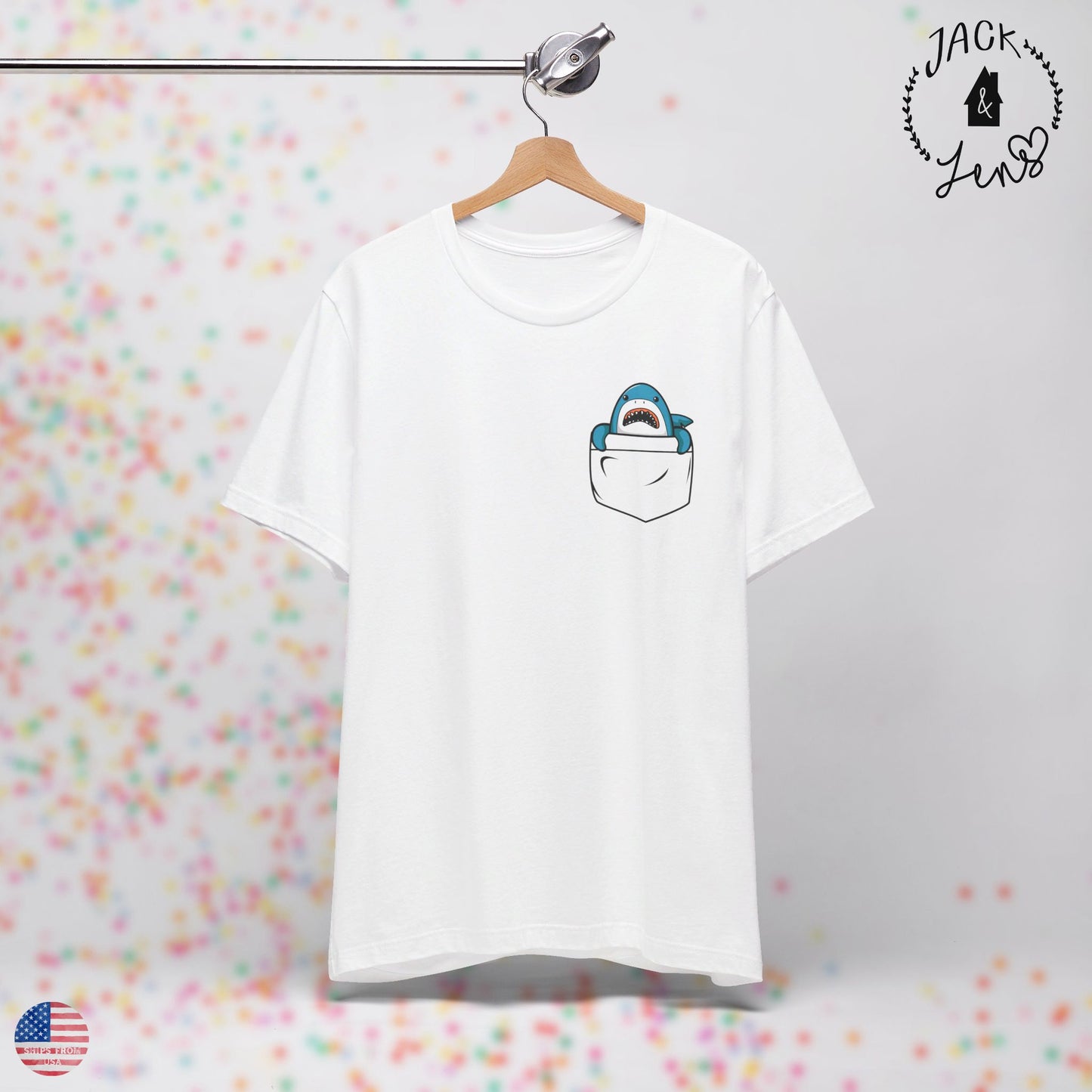 POCKET SHARK Tee