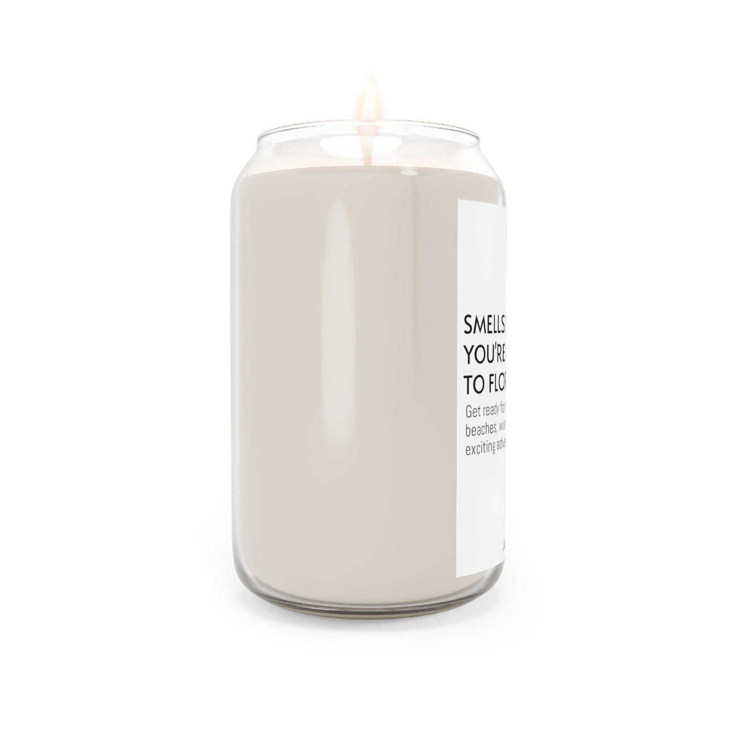 SMELLS LIKE YOU'RE MOVING TO FLORIDA Scented Candle, 13.75oz