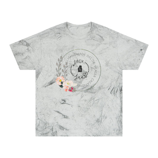 Jack & Jens Logo-Florals | Color Blast Tee