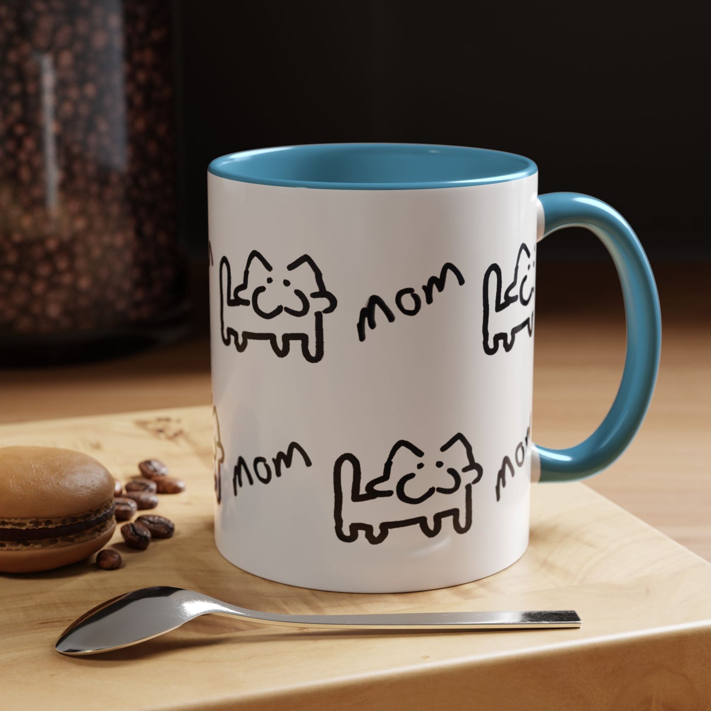 CUSTOM ART Accent Coffee Mug