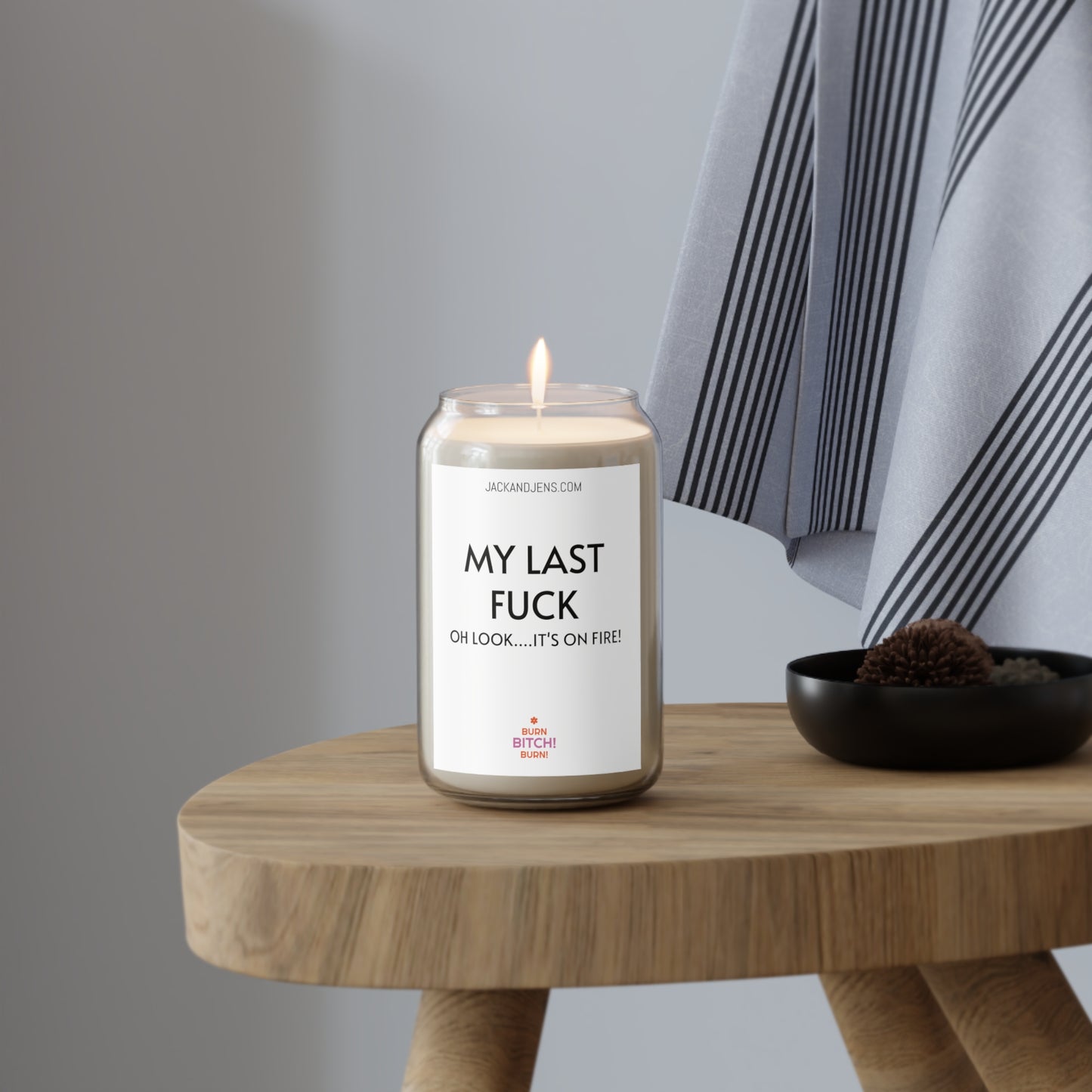 LAST FUCK Scented Candle, 13.75oz