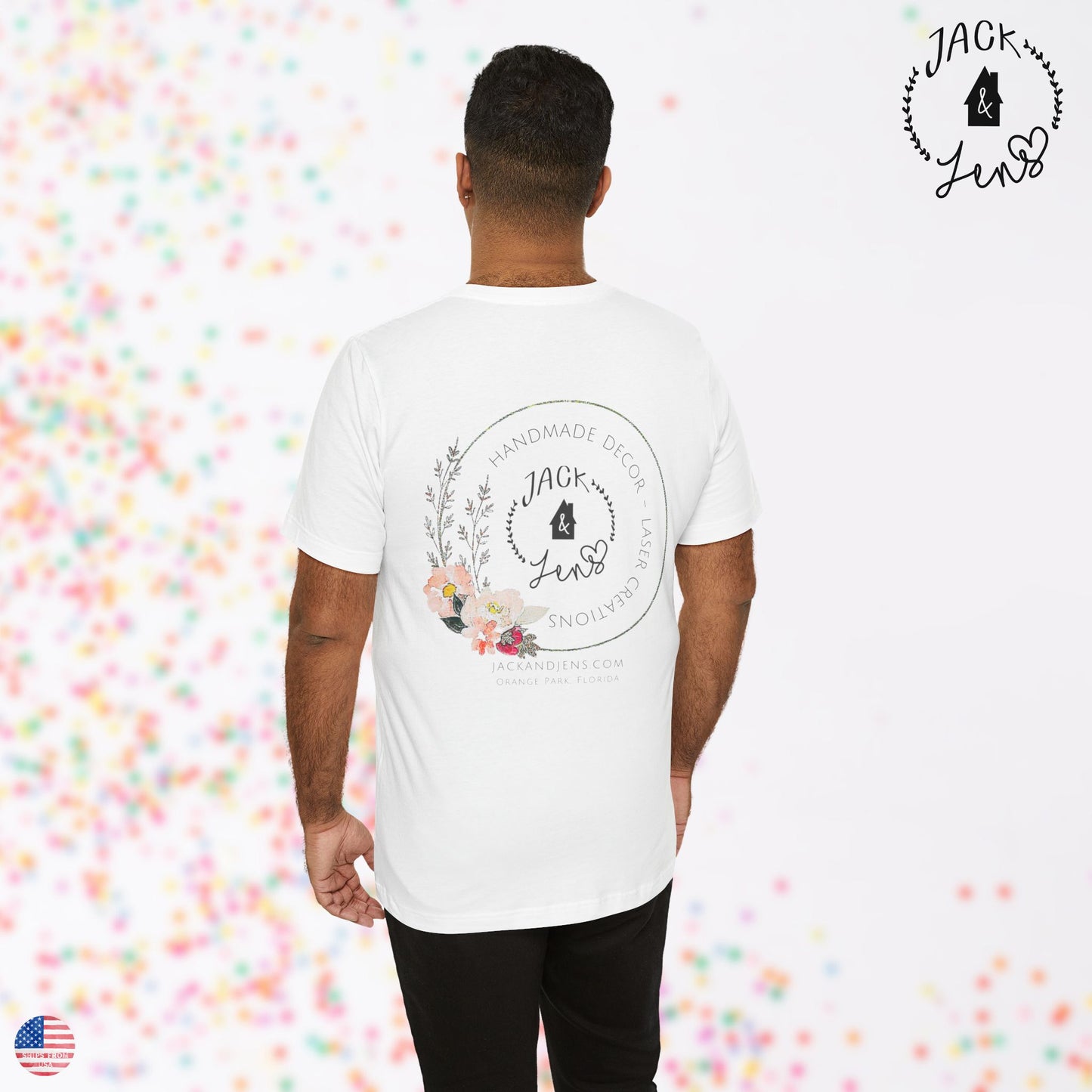 Jack & Jens Logo-Florals | Tee