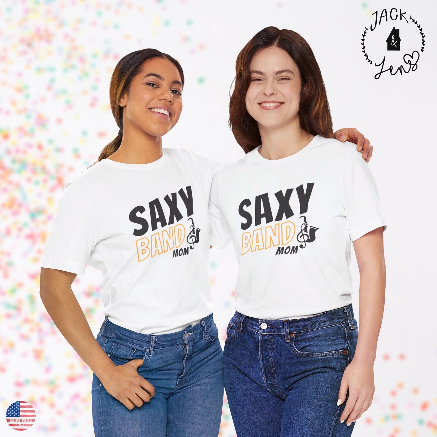 SAXY BAND MOM Tee