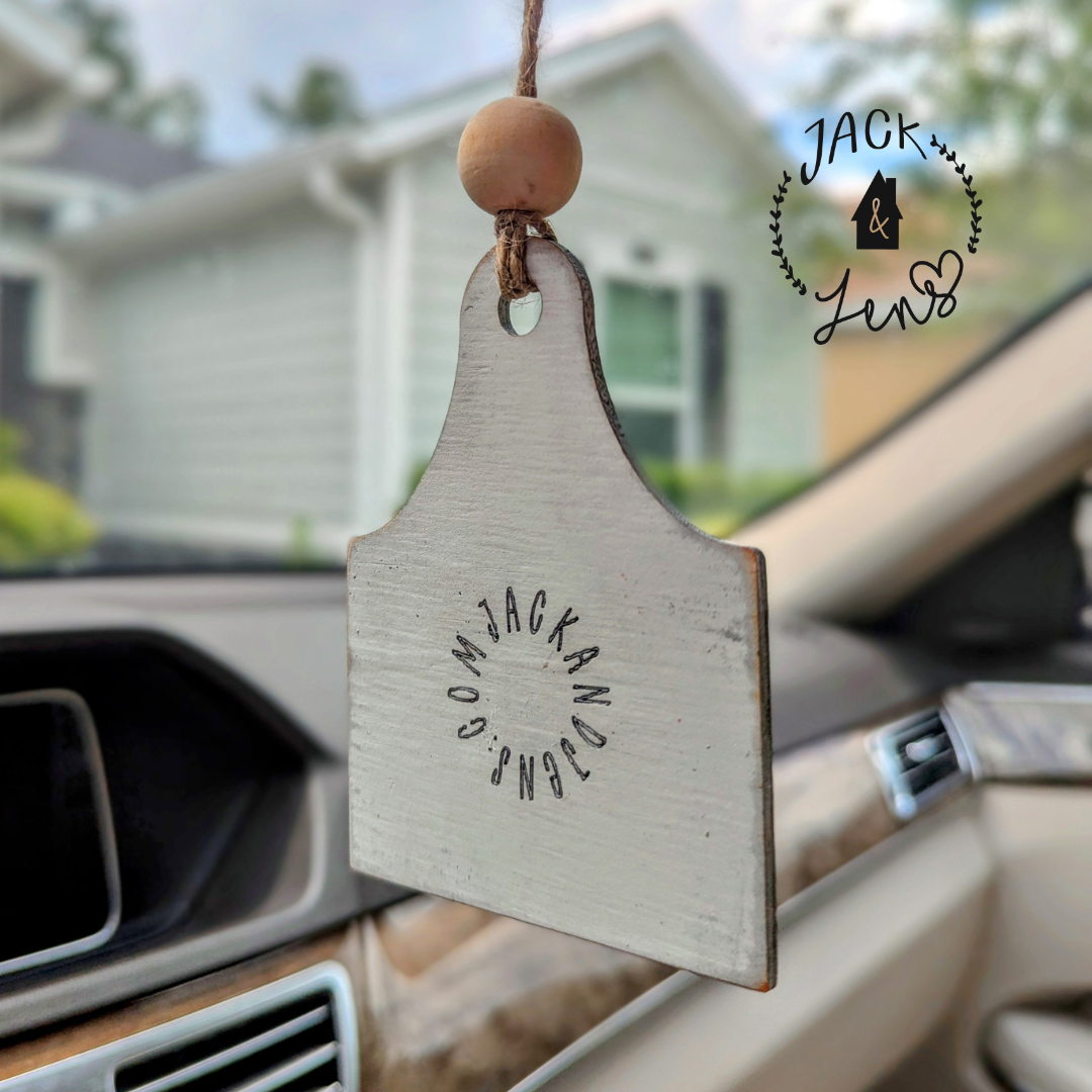 BUCKLE UP, HEIFERS Car Charm Ornament