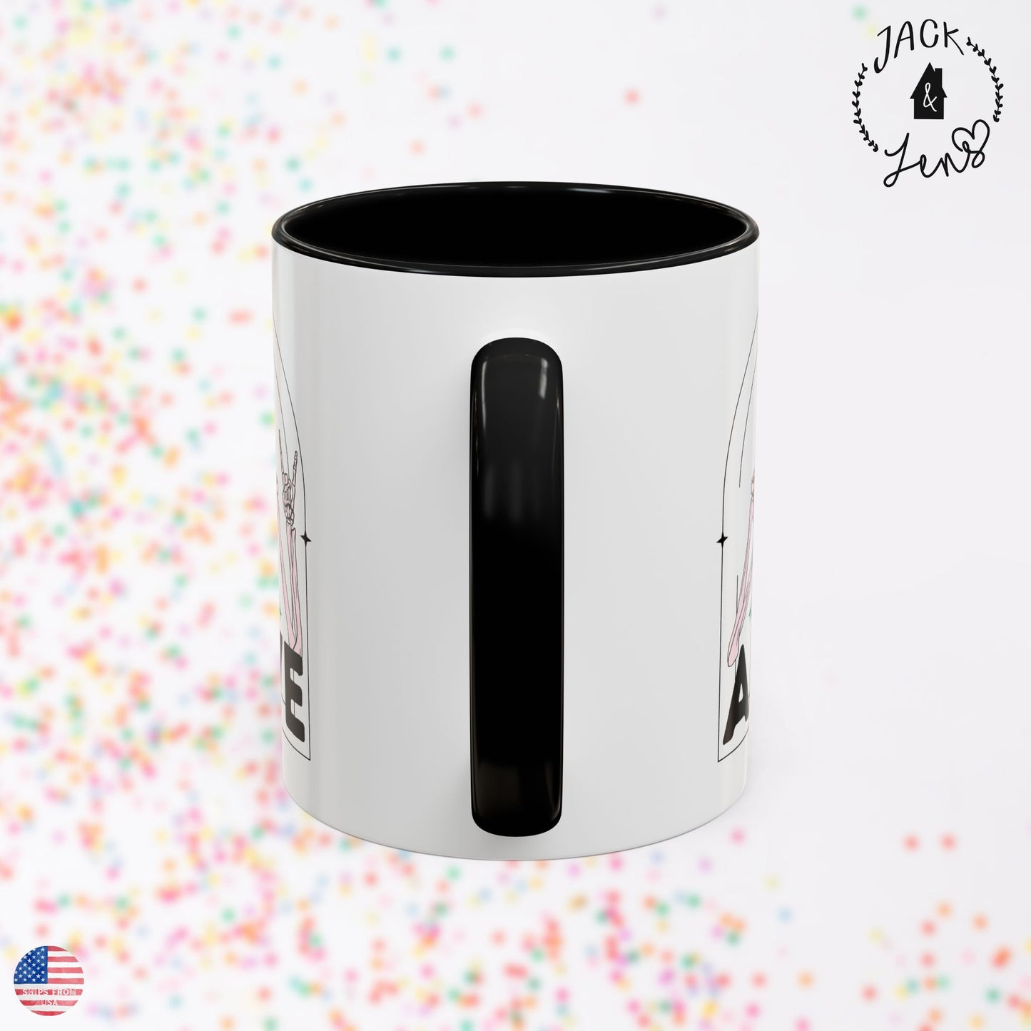 STAYING ALIVE Accent Coffee Mug