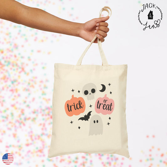 TRICK OR TREAT PUMPKINS Candy Tote Bag