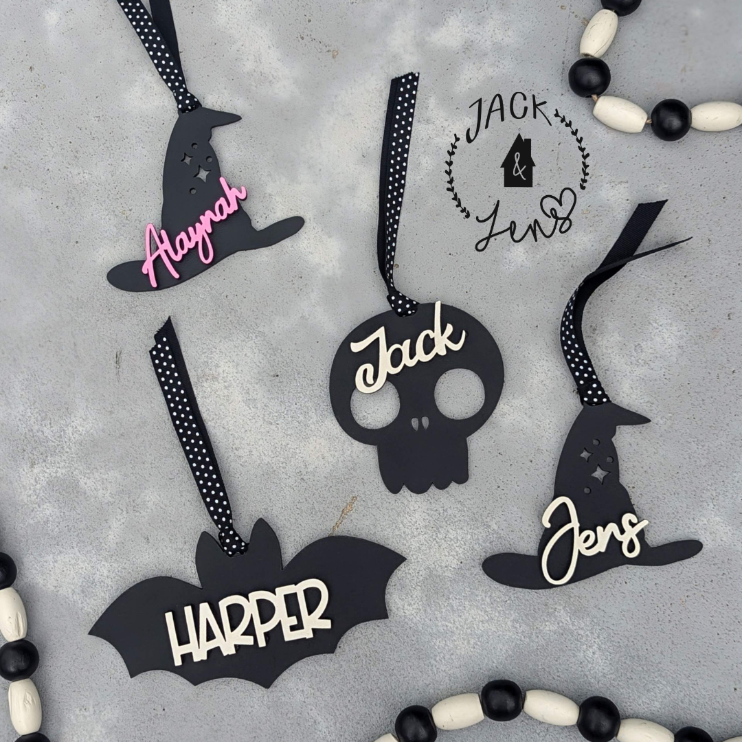 SPOOKY SHAPES Halloween Tag