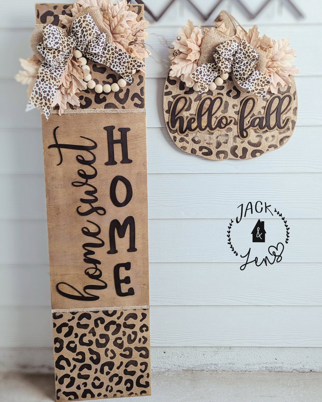 Ready To Go | Home Sweet Home-Hello Fall | Fall Door Set