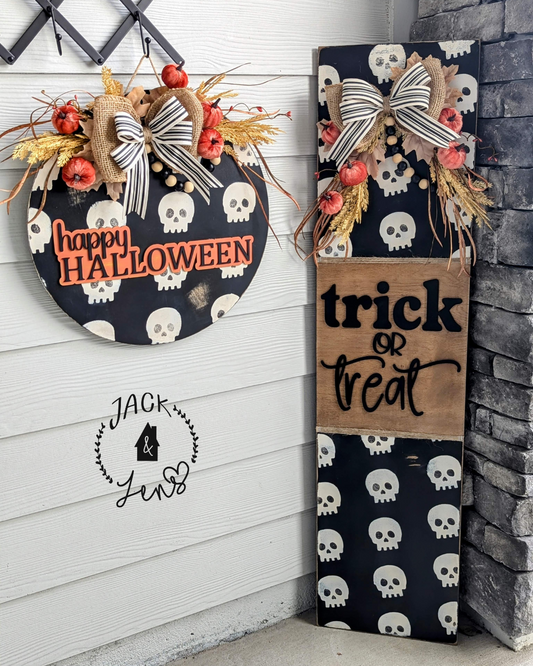 Ready To Go | Trick Or Treat-Happy Halloween | Halloween Door Set