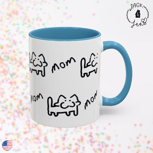 CUSTOM ART Accent Coffee Mug