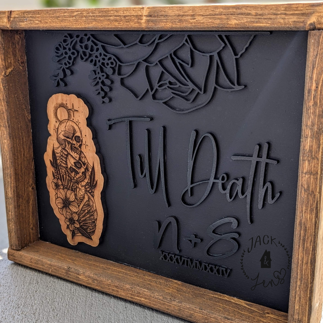 'TILL DEATH Wall Art