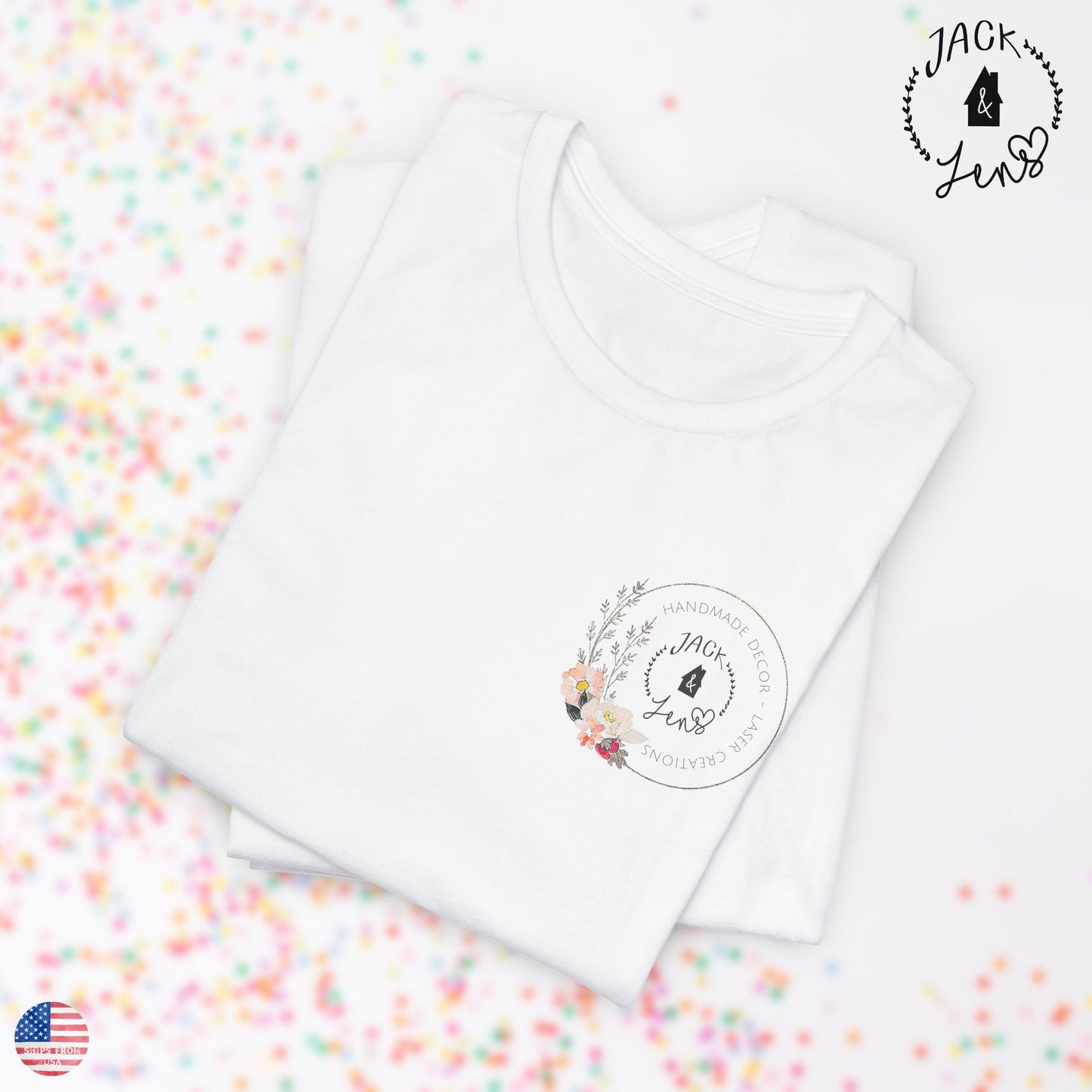 Jack & Jens Logo-Florals | Tee