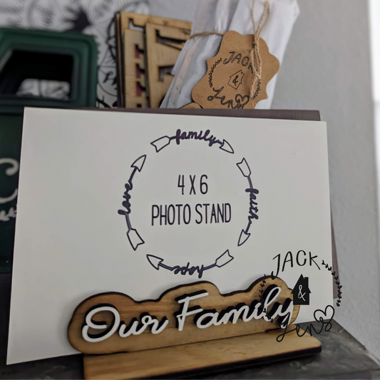 OUR FAMILY Photo Frame