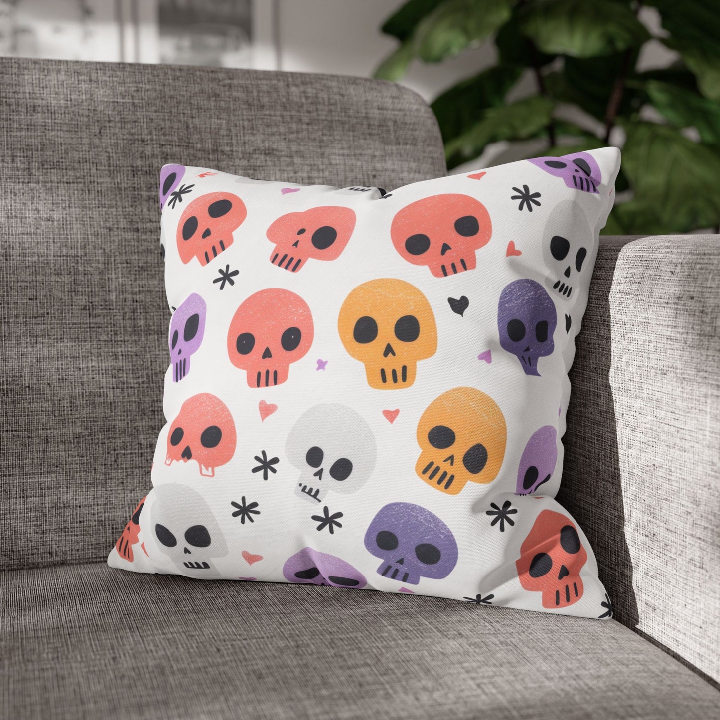 CUTE SKULLS Pillowcase