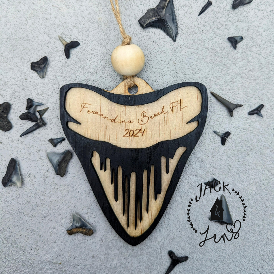 SHARK TOOTH Ornament