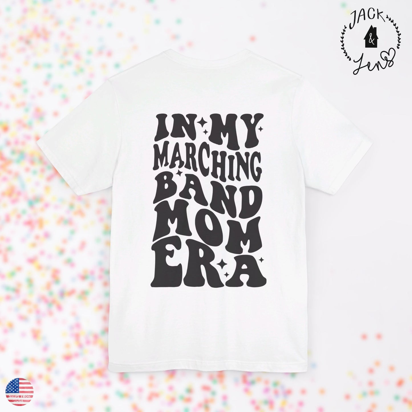 MARCHING BAND MOM RETRO Tee