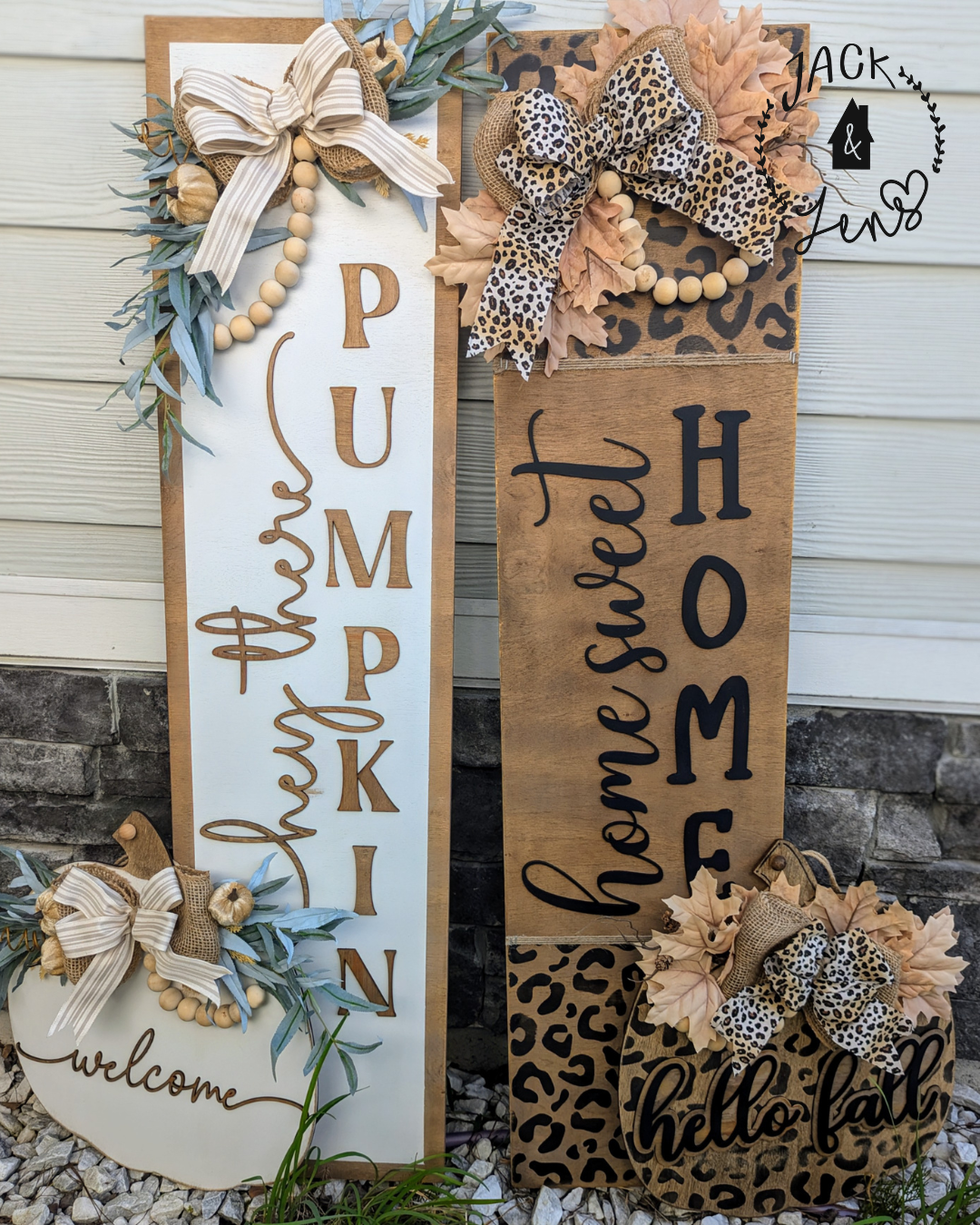 Ready To Go | Home Sweet Home-Hello Fall | Fall Door Set