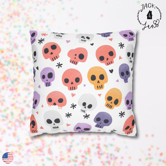 CUTE SKULLS Pillowcase