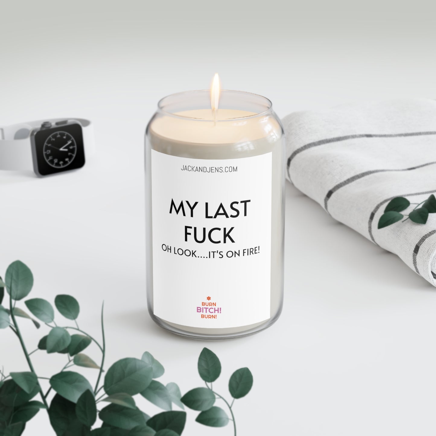 LAST FUCK Scented Candle, 13.75oz