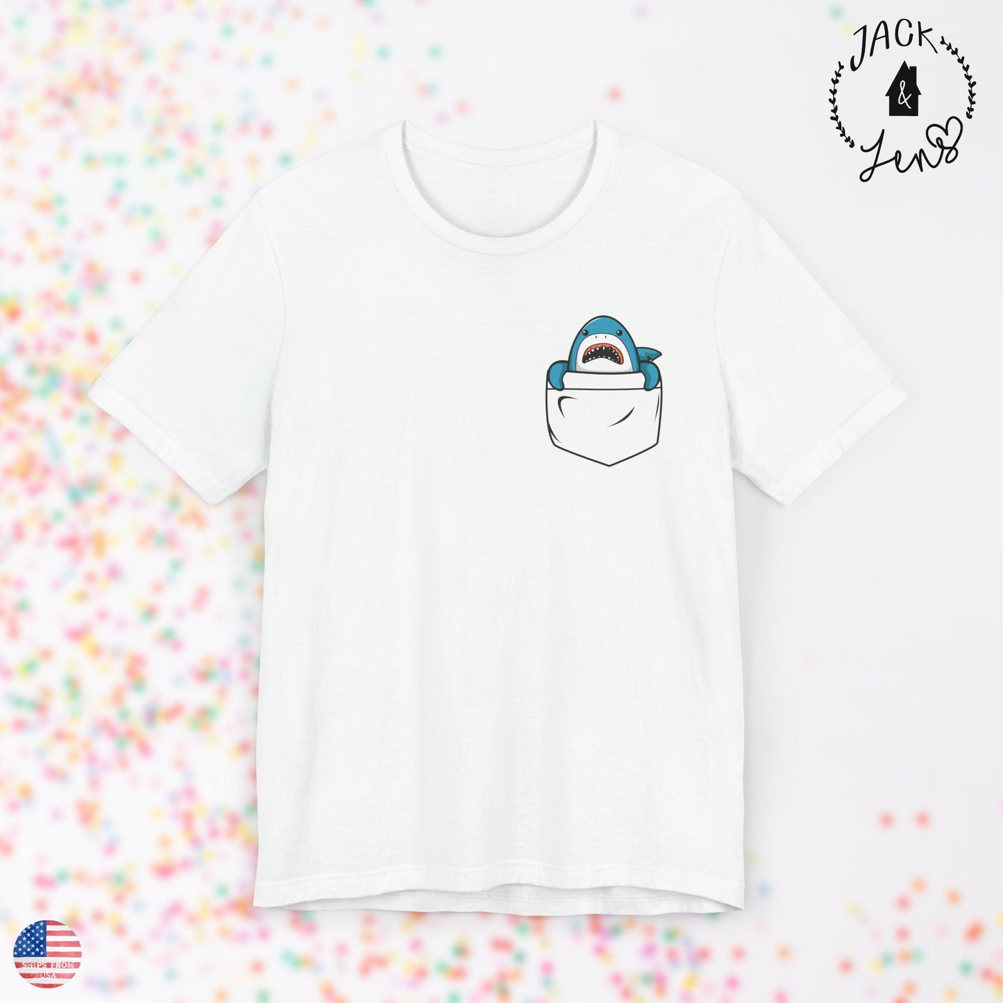 POCKET SHARK Tee