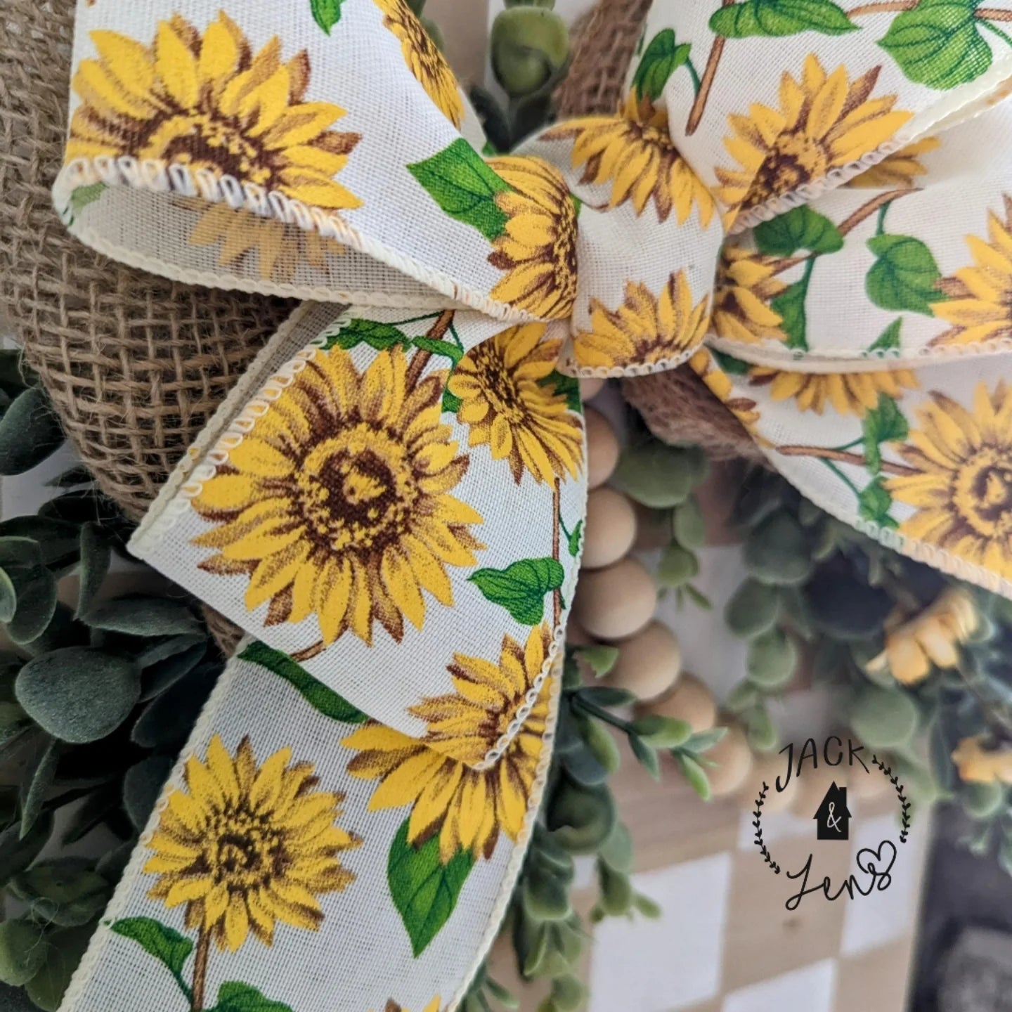 Ready To Go | Sunflower-Hi | Door Hanger