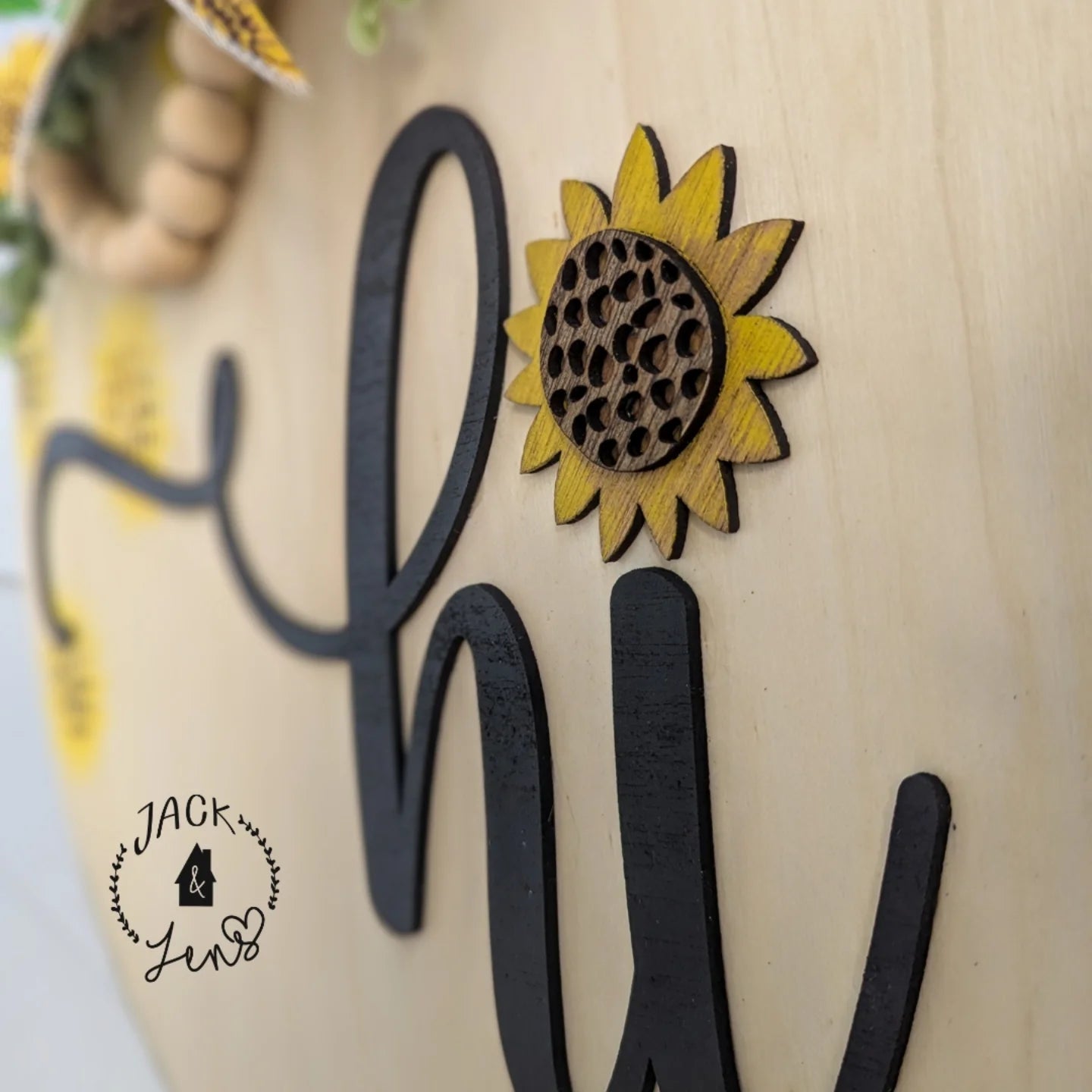 Ready To Go | Sunflower-Hi | Door Hanger